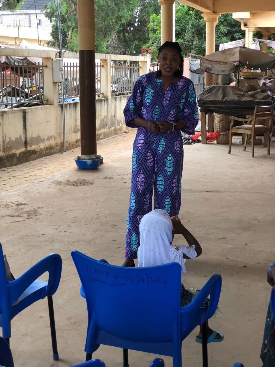 Sensibilisation au marché de Bè Klikamé 🧺